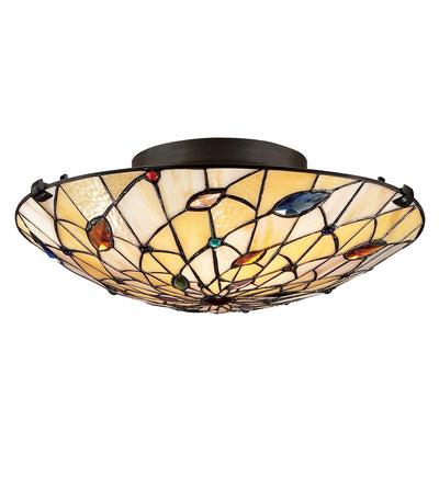 Quoizel - TF1409SVB - Graham 17" Flush Mount