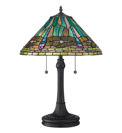 Quoizel - TF1508TVB - King 24" Table Lamp