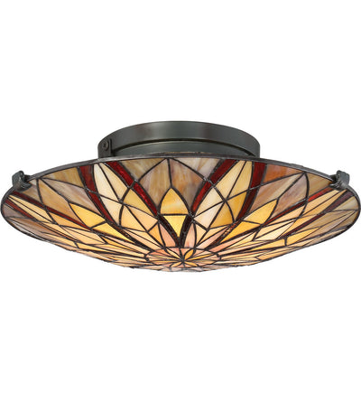 Quoizel - TFVY1400VA - Victory 16.25" Flush Mount