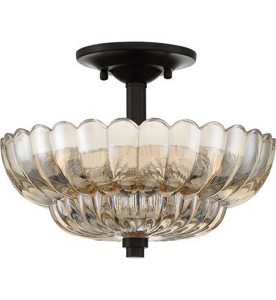 Quoizel - WHP1712MC - Whitecap 11.75" Semi-Flush
