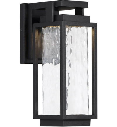 Modern Forms - WS-W41912-BK - Two If By Sea 11.88" Outdoor Wall Sconce