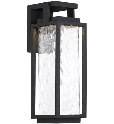 Modern Forms - WS-W41918-BK - Two If By Sea 18" Outdoor Wall Sconce