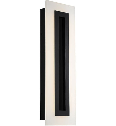 Modern Forms - WS-W46824-BK - Shadow 24" Outdoor Wall Sconce
