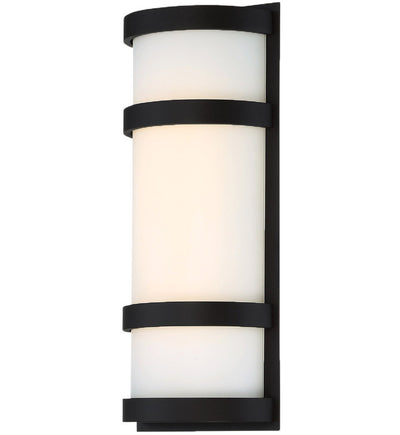 dweLED - WS-W52614-BK - Latitude 14" Outdoor Wall Sconce
