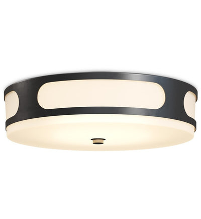 Currey & Company - 9900-0001 - Swale 17.5" Flush Mount