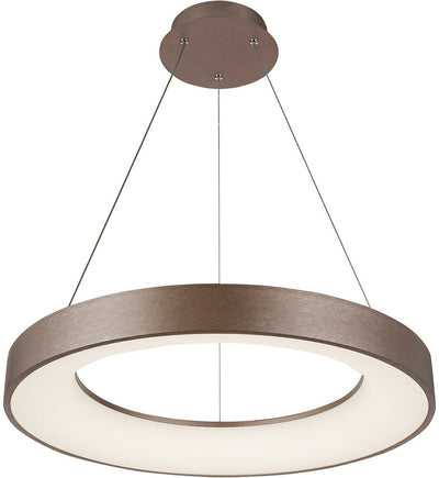Justice Design Group - ACR-4061-OPAL-LTBZ - Sway 19" Pendant