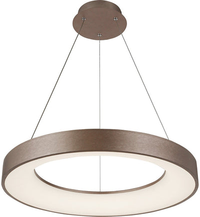 Justice Design Group - ACR-4062-OPAL-LTBZ - Sway 24" Pendant