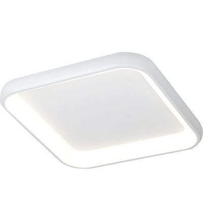 Justice Design Group - ACR-4072-OPAL-WHTE - Polaris 25" Flush Mount