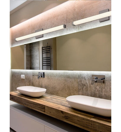Justice Design Group - ACR-9007-OPAL-NCKL - Mio 48" Bath Bar