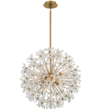 Crystorama - ADL-506-AG-CL - Adley 23.75-Inch Chandelier