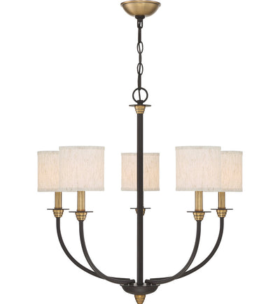Quoizel - ADY5005OZ - Audley 26" Chandelier