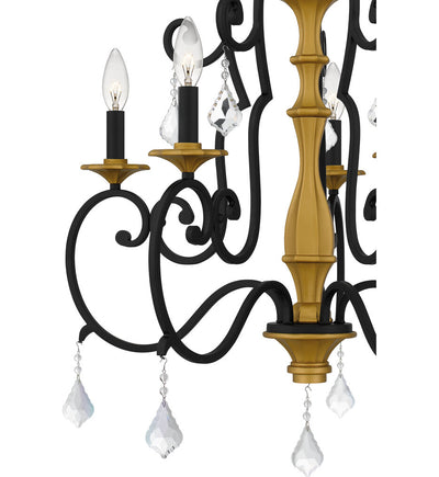 Quoizel - AEA5026MBK - Althea 26" Chandelier