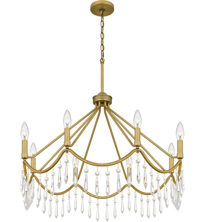 Quoizel - AID5030AB - Airedale 30" Chandelier