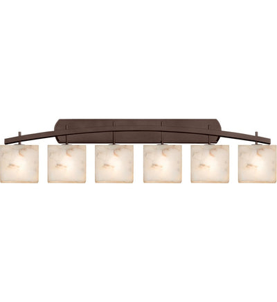 Justice Design Group - ALR-8596-55-DBRZ - Archway 56" Bath Vanity Light