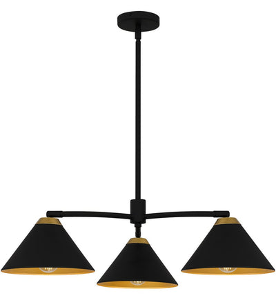 Quoizel - ALS5032MBK - Alscott 32" Chandelier