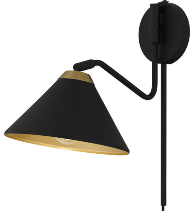 Quoizel - ALS8810MBK - Alscott 16.75" Wall Sconce