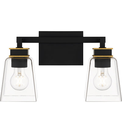 Quoizel - ALY8615MBK - Almany 15.25" Bath Vanity Light