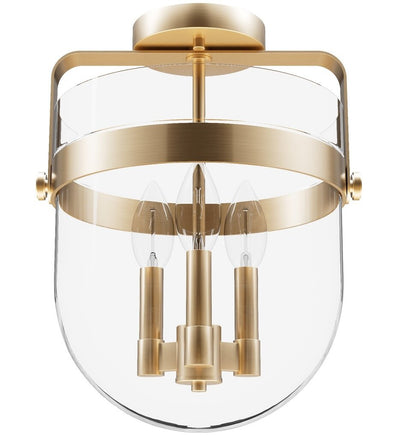 Hunter - Karloff 11.75" Semi-Flush Mount