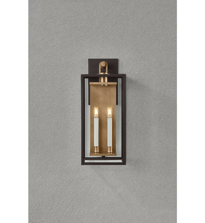 Troy Lighting - B6524-PBR/TBZ - Arnold 24.25" Outdoor Sconce