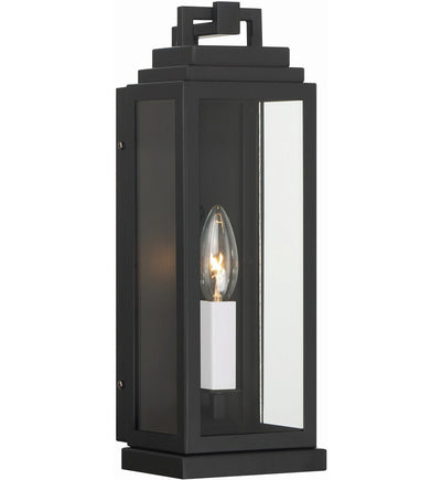 Crystorama - ASP-8911-MK - Aspen 14" Outdoor Sconce