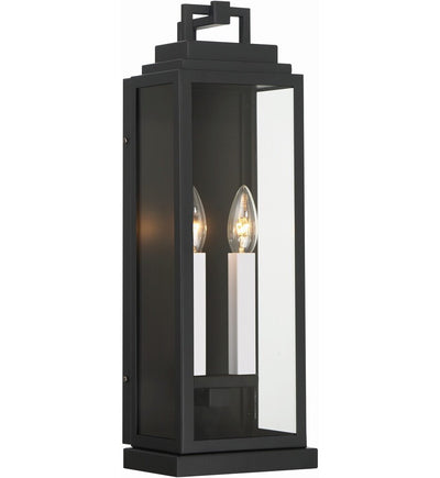Crystorama - ASP-8912-MK - Aspen 19" Outdoor Sconce