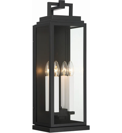 Crystorama - ASP-8914-MK - Aspen 22.5" Outdoor Sconce