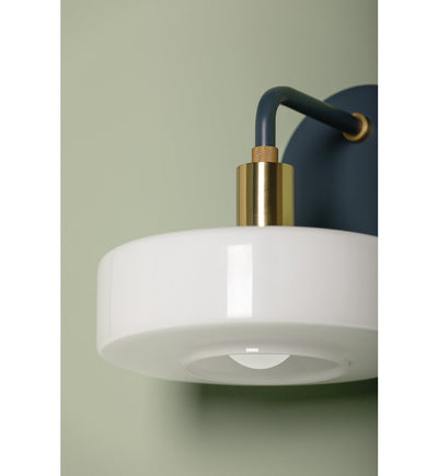 Mitzi - H886101-AGB/SBL - Aston 7.75" Wall Sconce