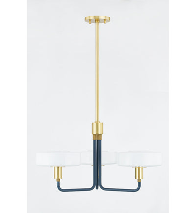 Mitzi - H886803-AGB/SBL - Aston 24.25" Chandelier
