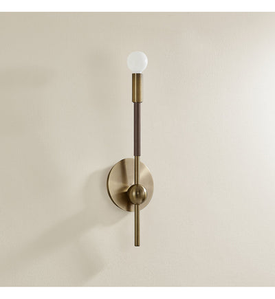 Troy Lighting - B3018-PBR/BRZ - Obie 18.25" Wall Sconce