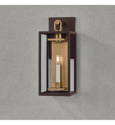 Troy Lighting - B6520-PBR/TBZ - Arnold 20" Outdoor Sconce