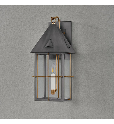 Troy Lighting - B6623-PBR/GRA - Toby 23" Outdoor Sconce
