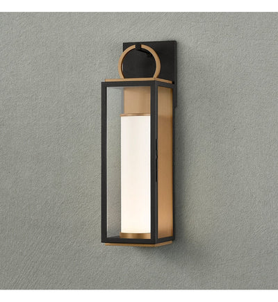Troy Lighting - B6723-PBR/TBK - Gareth 22.75" Outdoor Sconce