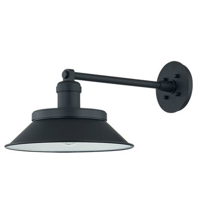 Troy Lighting - B7910-TBK/SBK - Kaspars 12.5-inch Outdoor Wall Sconce