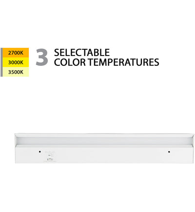 WAC Limited - BA-AC18-CS-WT - Light Bar 21.26" Under Cabinet Light Bar