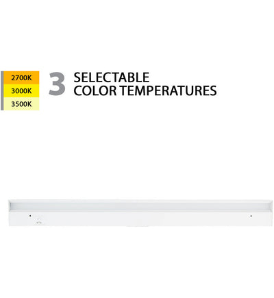 WAC Limited - BA-AC30-CS-WT - Light Bar 33.23" Under Cabinet Light Bar