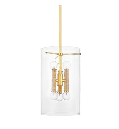 Hudson Valley - BKO800-AGB - Barlow 10" Pendant