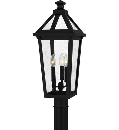 Quoizel - BLV9009MBK - Boulevard 23.75" Outdoor Post Light
