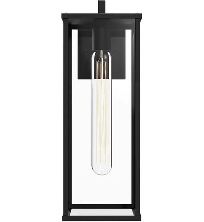 Alora Mood - EW652707BKCL - Brentwood 17.625" Outdoor Wall Light