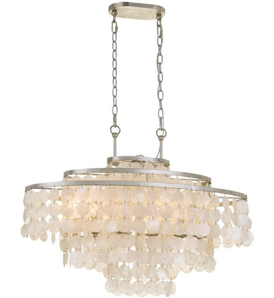Crystorama - BRI-3009-SA - Brielle 30" Chandelier