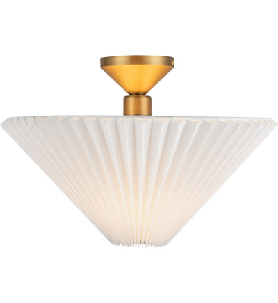 Alora Mood - Bridgette 16.375" Semi-Flush Mount