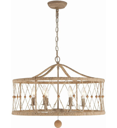 Crystorama - BRX-B7906-BS - Brixton 24" Chandelier