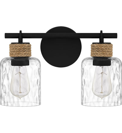 Quoizel - BTC8614MBK - Baltic 14.5" Bath Vanity Light