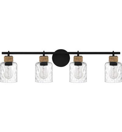 Quoizel - BTC8634MBK - Baltic 33.75" Bath Vanity Light