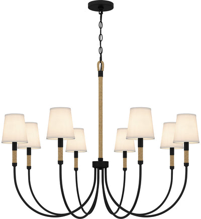 Quoizel - BYL5039MBK - Bayside 39" Chandelier