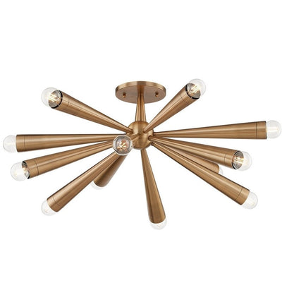 Troy Lighting - C1030-PBR - Keanu 30.25" Semi Flush