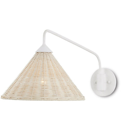 Currey & Company - 5000-0219 - Basket 25.75" Wall Sconce
