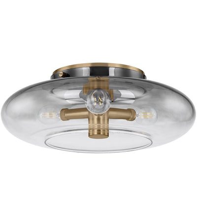 Troy Lighting - C2915-PBR - Gunner 15" Flush Mount