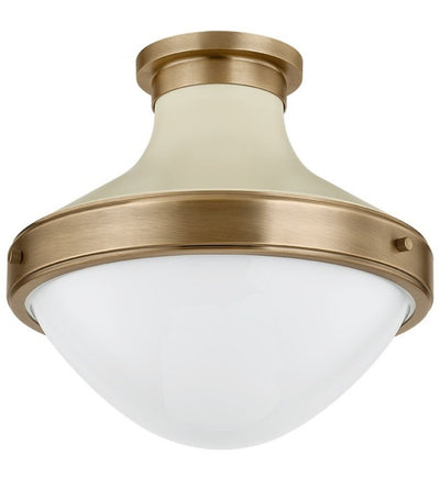 Troy Lighting - C3113-PBR/SSD - Maxton 13.5" Flush Mount
