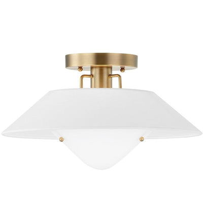 Troy Lighting - C8416-PBR - Otto 16" Flush Mount