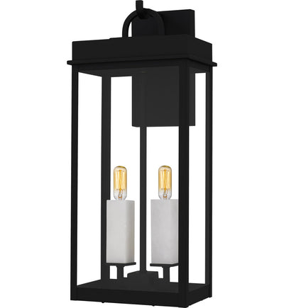 Quoizel - CAM8409MBK - Carmen 22" Outdoor Wall Sconce